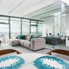 Отель Apartamenty Sky Tower Студия с различными типами кроватей фото 5