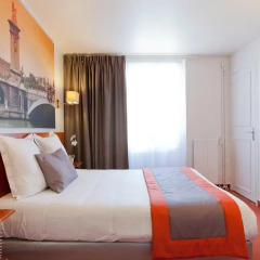 Отель Hôtel Alyss Saphir Cambronne Eiffel 3* Стандартный номер с двуспальной кроватью фото 2