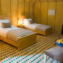 Отель Merzouga Luxury Camp Марокко, Мерзуга - отзывы, цены и фото номеров - забронировать отель Merzouga Luxury Camp онлайн комната для гостей фото 2