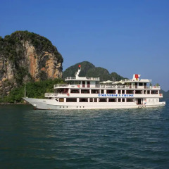 Отель Halong Silversea Cruise 3* Номер Делюкс с различными типами кроватей фото 3