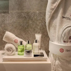 Отель NH Collection Roma Palazzo Cinquecento Улучшенный номер с различными типами кроватей