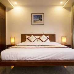 Phu Quoc Blue Hotel 2* Стандартный номер с двуспальной кроватью фото 9