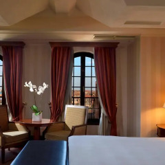Отель Hilton Molino Stucky Venice 5* Номер Делюкс с различными типами кроватей фото 5