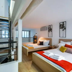 Апартаменты Sweet Inn Apartments - Rue Tardieu Париж комната для гостей фото 4