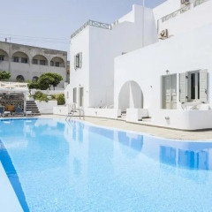 Отель Nissos Thira Греция, Остров Санторини - отзывы, цены и фото номеров - забронировать отель Nissos Thira онлайн бассейн фото 2
