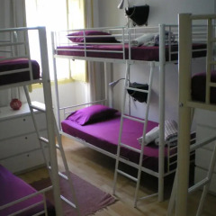 Отель Residencial Limas Кровать в общем номере с двухъярусной кроватью фото 3