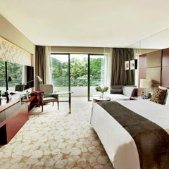 Отель Hilton Guangzhou Science City 4* Стандартный номер с разными типами кроватей