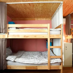 The One Hostel Кровать в общем номере с двухъярусной кроватью фото 7