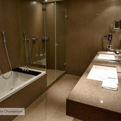 Отель Grischa - DAS Hotel Davos Швейцария, Давос - отзывы, цены и фото номеров - забронировать отель Grischa - DAS Hotel Davos онлайн ванная фото 2