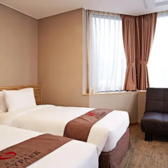 HOTEL SKYPARK Myeongdong II 3* Стандартный номер с 2 отдельными кроватями фото 4