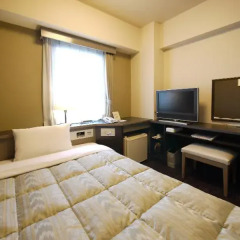 Отель Route Inn Toyama Ekimae 3* Стандартный номер фото 9