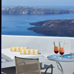 Chromata Santorini Hotel 5* Стандартный номер с различными типами кроватей фото 6
