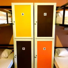 Urban Hostel Bangkok Кровать в общем номере с двухъярусной кроватью фото 7