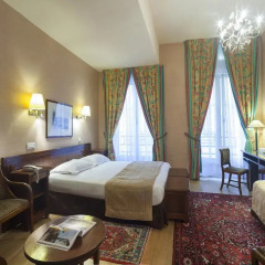 Отель Hôtel du Palais Bourbon Франция, Париж - отзывы, цены и фото номеров - забронировать отель Hôtel du Palais Bourbon онлайн комната для гостей фото 9