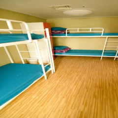 Kimchee Sinchon Guesthouse - Hostel Кровать в общем номере с двухъярусной кроватью фото 24