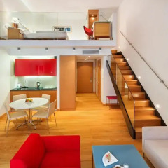 Отель Andel's by Vienna House Prague 4* Стандартный номер с разными типами кроватей фото 3