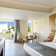 Отель Lindos Royal-All Inclusive 5* Стандартный номер с различными типами кроватей фото 8