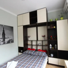 Апартаменты Four Squares Apartments on Tverskaya Улучшенные апартаменты с различными типами кроватей фото 8