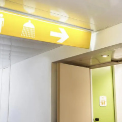 Отель hotelF1 Paris St Ouen Marché aux Puces Стандартный номер с 2 отдельными кроватями (общая ванная комната) фото 2