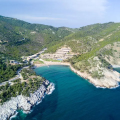 Отель Thassos Grand Resort пляж фото 4