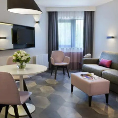 Отель Citadines Trocadéro Paris 3* Студия Делюкс с различными типами кроватей фото 8