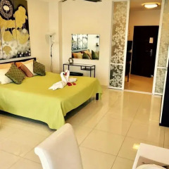 Отель View Talay Condominium by Vlad Property Семейный люкс повышенной комфортности с двуспальной кроватью фото 5