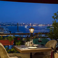 Galata La Bella Hotel Стамбул балкон
