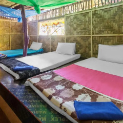 Leaf House Bungalow - Hostel Кровать в общем номере с двухъярусной кроватью фото 10