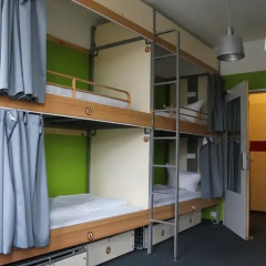 Отель St Christophers Inn Berlin Кровать в общем номере с двухъярусной кроватью фото 28