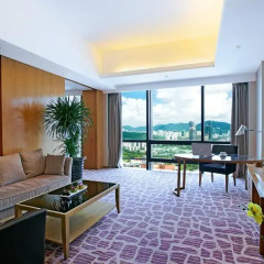 Huaqiang Plaza Hotel Shenzhen 4* Представительский люкс с различными типами кроватей фото 5