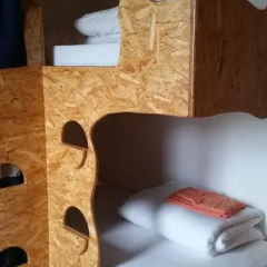 Отель Guest House Host O Morro Кровать в мужском общем номере с двухъярусными кроватями фото 16