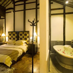 Отель Suzhou Shuian Lohas Вилла с различными типами кроватей фото 20