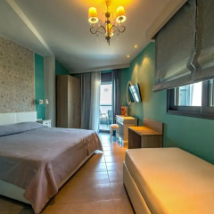 Отель Flegra Beach Boutique Apartments Греция, Кассандра - отзывы, цены и фото номеров - забронировать отель Flegra Beach Boutique Apartments онлайн комната для гостей фото 4