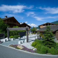 Отель Hôtel Alpaga 5* Шале с различными типами кроватей фото 3