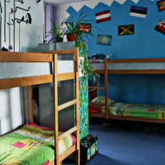 Magic Bus Kiev Hostel Кровать в общем номере