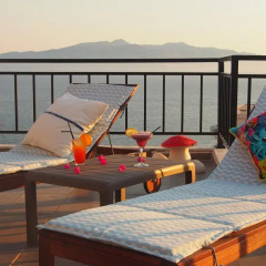 Отель Summer Dream Penthouse Албания, Саранда - отзывы, цены и фото номеров - забронировать отель Summer Dream Penthouse онлайн бассейн
