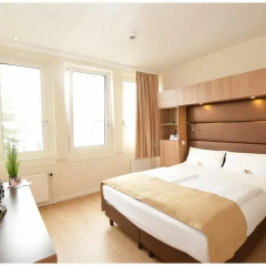 Отель Motel Plus Berlin 3* Номер Комфорт с различными типами кроватей фото 8