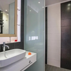 Отель Apollo Hotel 1 Греция, Георгиополис - отзывы, цены и фото номеров - забронировать отель Apollo Hotel 1 онлайн ванная фото 2