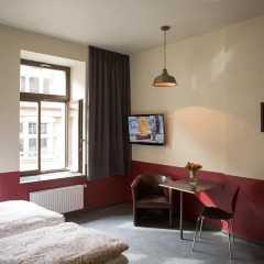 Апартаменты Aparion Apartments Leipzig City Апартаменты с двуспальной кроватью фото 7