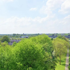 Апартаменты Htel Serviced Apartments Amsterdam балкон