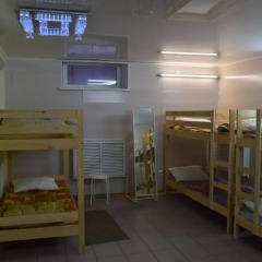 Хостел Маня Кровать в общем номере с двухъярусной кроватью фото 16