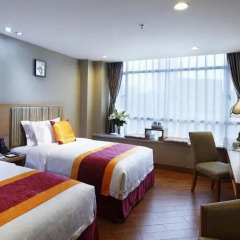 Guangzhou The Royal Garden Hotel 3* Улучшенный номер с различными типами кроватей фото 4