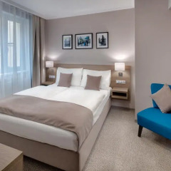 Hotel Florenc 3* Стандартный номер с двуспальной кроватью фото 2