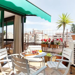 Отель Eixample Испания, Барселона - отзывы, цены и фото номеров - забронировать отель Eixample онлайн балкон