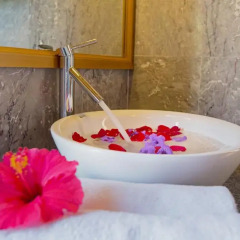 Отель Tropical Garden Homestay Villa 2* Стандартный номер с 2 отдельными кроватями фото 6