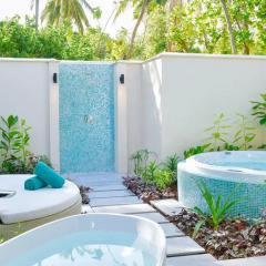 Отель Kandima Maldives 5* Вилла с различными типами кроватей фото 13