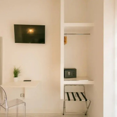 Отель Hostal Met Madrid Стандартный номер с двуспальной кроватью фото 9