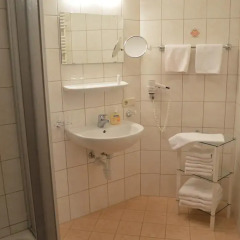 Отель Schönblick Appartements ванная фото 2