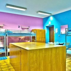 Nathans Villa Hostel Warsaw Кровать в общем номере с двухъярусной кроватью фото 4