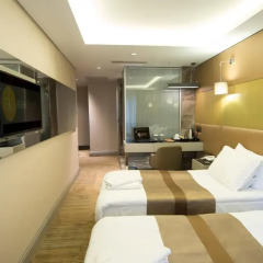Отель GK Regency Suites 4* Номер Бизнес с различными типами кроватей фото 2